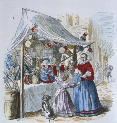 Toys Seller in the Sixteenth Century, from 